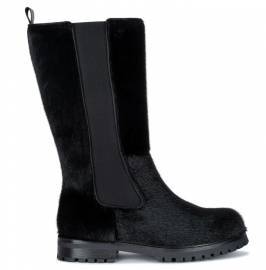 Caly, Sealskin Boot, Black
